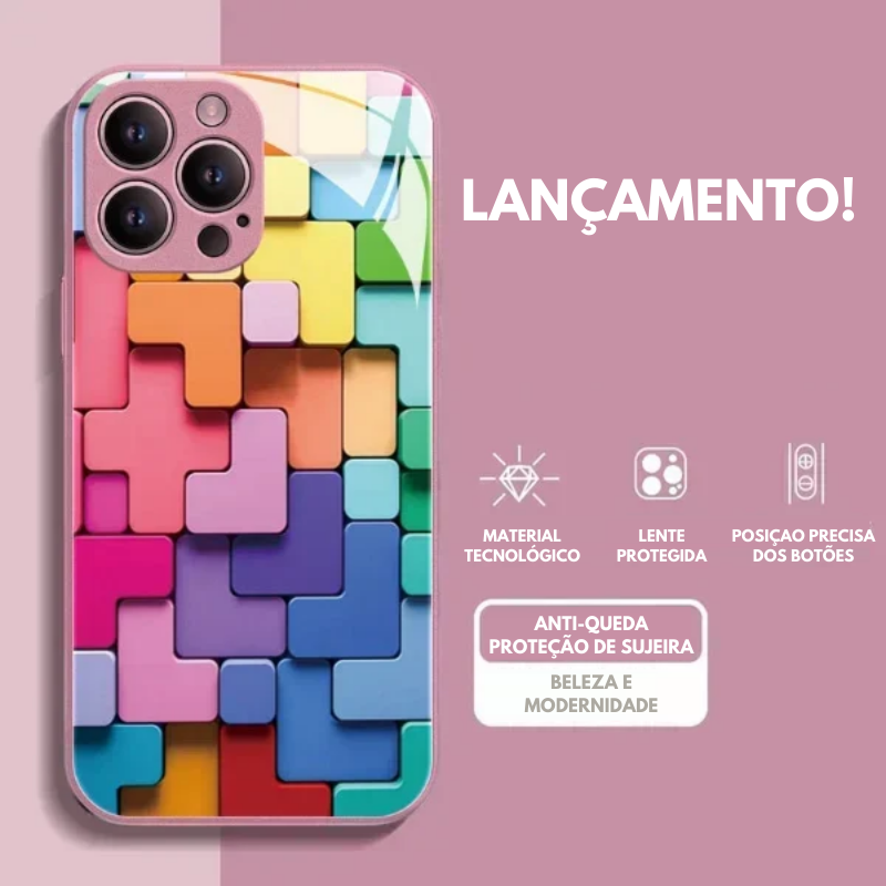 Case para iPhone - Plana 3D do X até 15 pro max