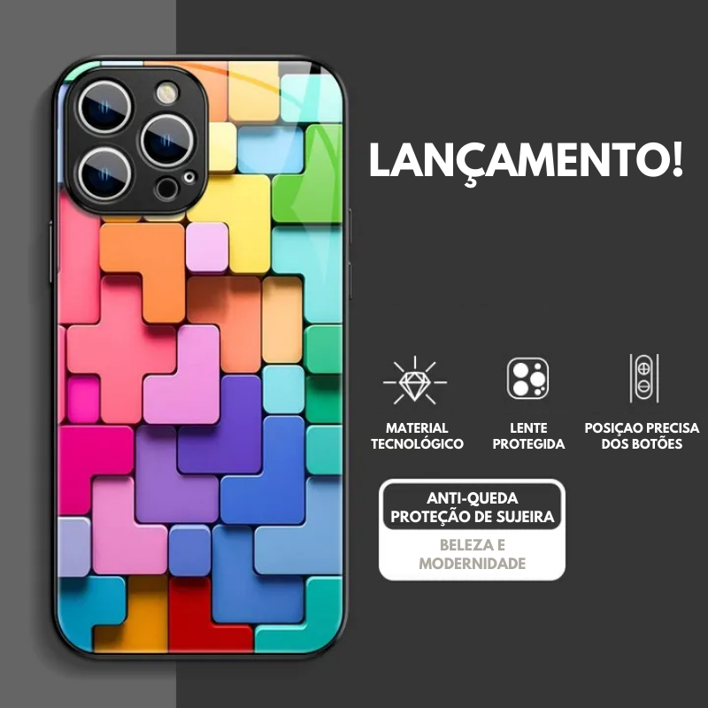 Case para iPhone - Plana 3D do X até 15 pro max