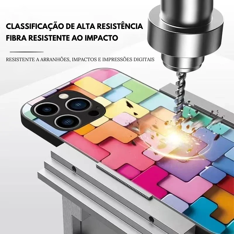 Case para iPhone - Plana 3D do X até 15 pro max