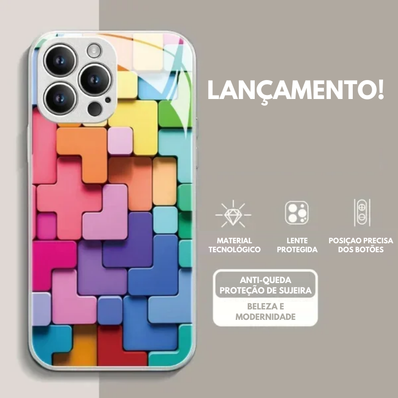 Case para iPhone - Plana 3D do X até 15 pro max